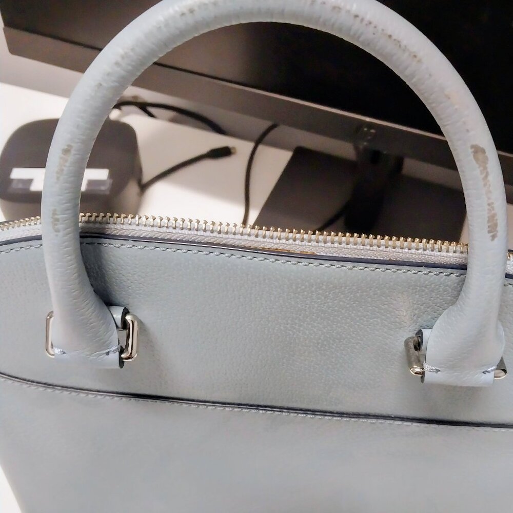 Kate Spade Payton Medium Dome Satchel Crossbody Women's Bag - Baby Blue - Picture 10 of 10